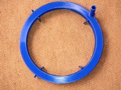 Drip Irrigation Ring 4mm Hose 3D print model