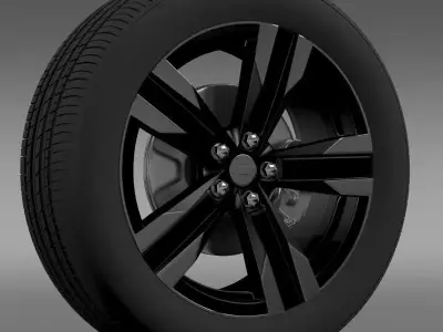Chevrolet Camaro SEMA 2011 wheel 3D model