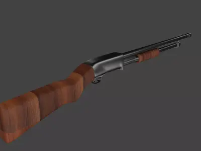 Shotgun 3D model 18