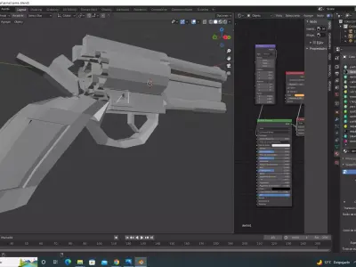 pistola gun 3D model