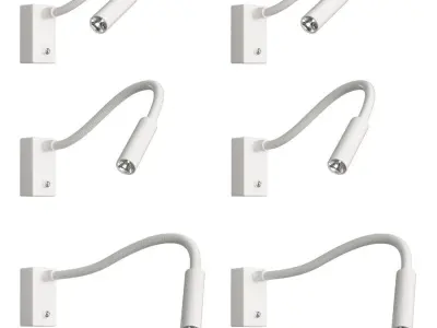 Wall Lamps for Reading 3D model