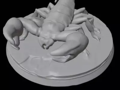 scorpion 3D print model