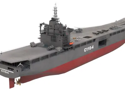 Drone Carrier 3D model