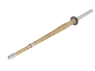 Shinai Sword Low-poly 3D model