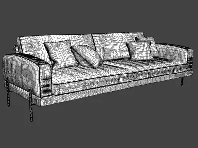  Ire Armilla Sofa Free 3D model
