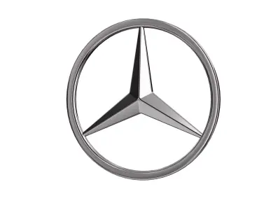 Mercedes Benz Logo 3D model