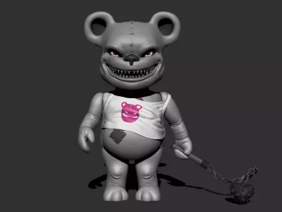 Tedy bear 3D model