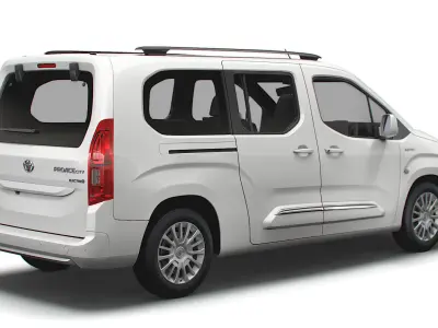 Toyota ProAce City Electric Verso XL 2022 3D model