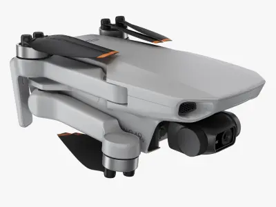 DJI Mini 2 Quadcopter 3D model