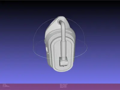 Doctor Who Cyberman Helmet 3D print model