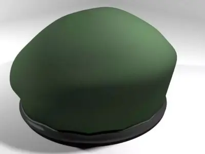 Hat - Beret 3D model