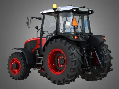 Ursus C-3120 Tractor 3D model