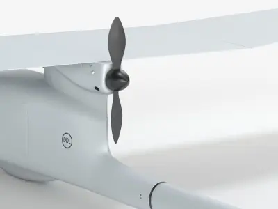 AeroVironment UAV RQ-11 b Raven Unmanned Aerial Vehicle 3D model