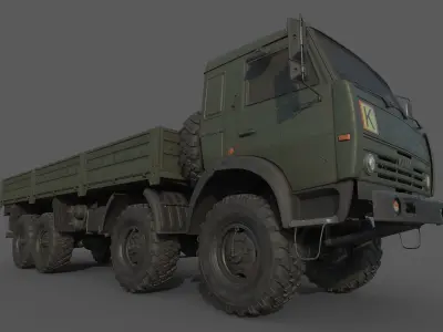 Kamaz 6350 3D model