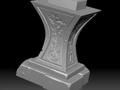 Stone sanctuary 3d print Free 3D print model