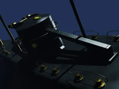 Holland sub model 3D model