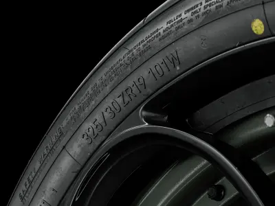 Nitto NT01 325 30 ZR19 101W 3D model