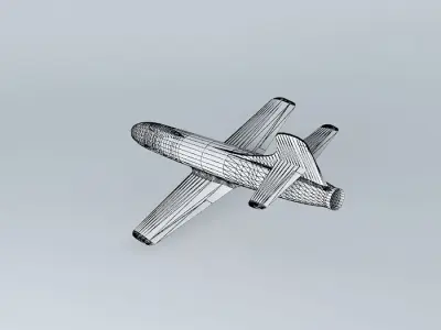 Douglas Skystreak Free 3D model