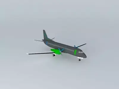 FlyRoyal SAAB 340 Free 3D model