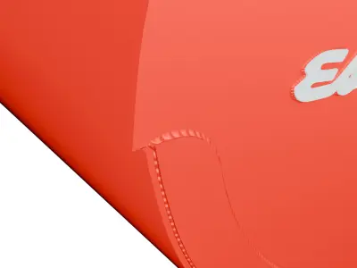 ESCO Flat Bottom Bucket HeavyDuty Construction for Excavators Low-poly 3D model