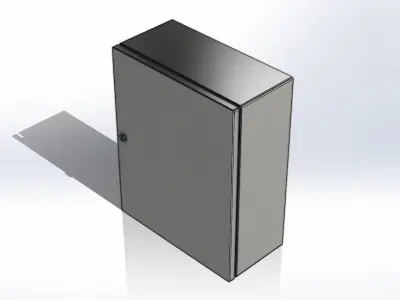 Painel Eletrico 200 x 400 x 500 Electrical Panel 3D model