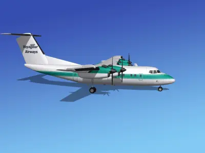 Dehavilland DHC-7 Voyageur Air 1 3D model