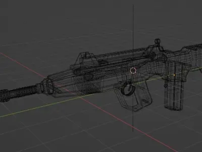 FFAR-1 from Call of Duty Cold War 3D Model Low-poly 3D model