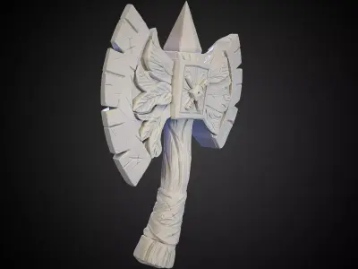 Stylized Axe 25 3D model