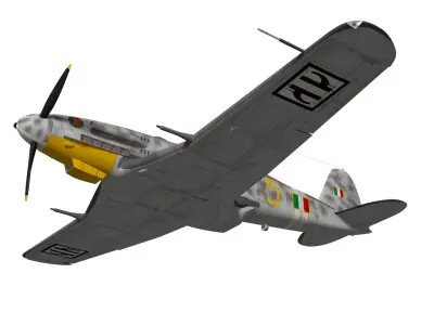 Fiat G55 Centauro Serie1 3D model