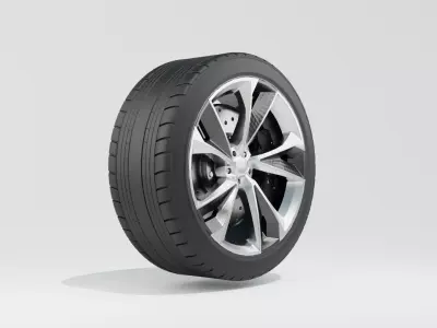 Audi RS7 Sportback 2020 Wheel 3D model