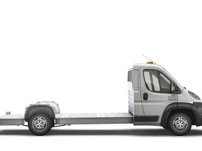 Ram Promaster 3540 L4 platform cab 2019 3D model