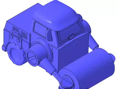 Max Robocar Poli 3D print model