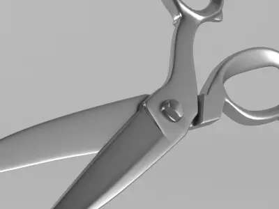 Scissors pair of 3D model