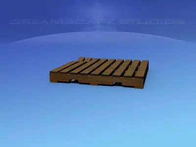 Wood Pallet 3D model