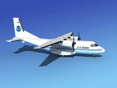 Casa CN-235 NOAA 3D model