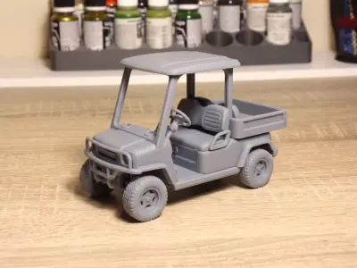 Golf Cart 3D print model