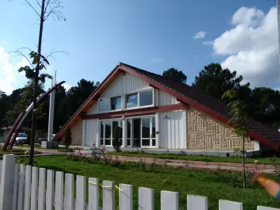 Timber Frame Office Building 3D model