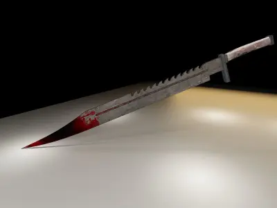 Silent Hill Pyramidhead Sword 3D model