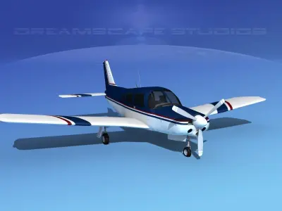 Piper Turbo Arrow 240 V13 3D model