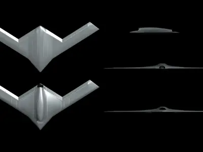 CH-7 UCAV 3D model