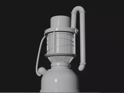 Vintage Lamp 3D model