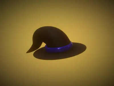 Witch Hat 3D model
