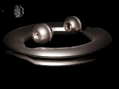 Mechanical pack - 36 Main Parts Low-poly 3D model