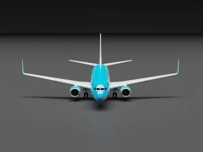 Boeing 737-800 Prime Air Livery 3D model