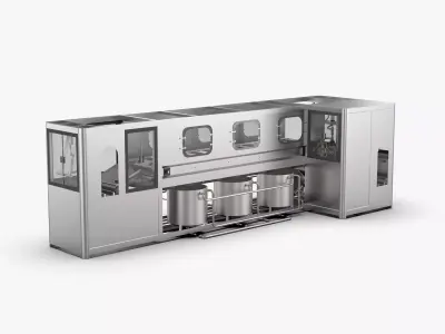 Automatic Filling Machine 3D model