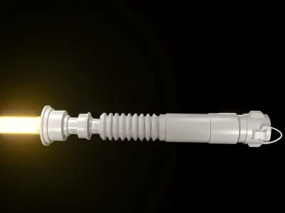 LIGHTSABER star wars light saber Free low-poly 3D model