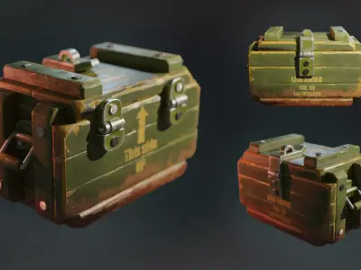 BOX - FREE Free low-poly 3D model
