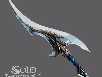 Baruka Dagger - Solo leveling 3D model