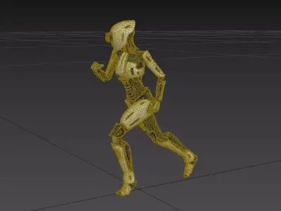 Smart technology robot 4-3D model 3D model