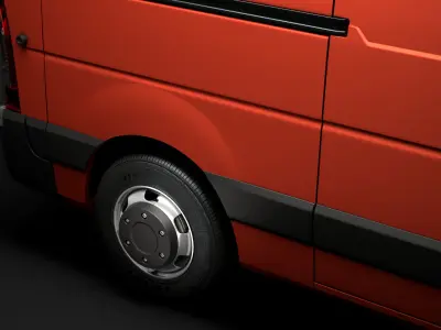 Vauxhall Movano L2H3 Van 2020 3D model